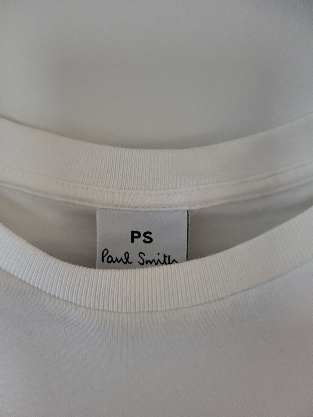 Paul Smith White Graphic Rabbit Print T-Shirt - Size Large - Picture 3 of 4